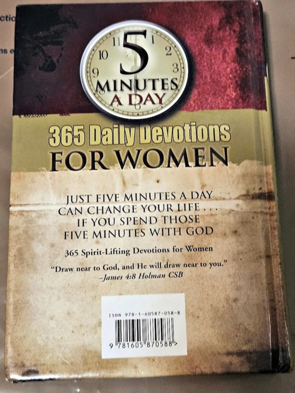 5 Minutes a Day: 365 Daily Devotions for Women Used